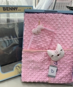 【BENNY】台灣製Q豆包巾禮盒(附提袋)
